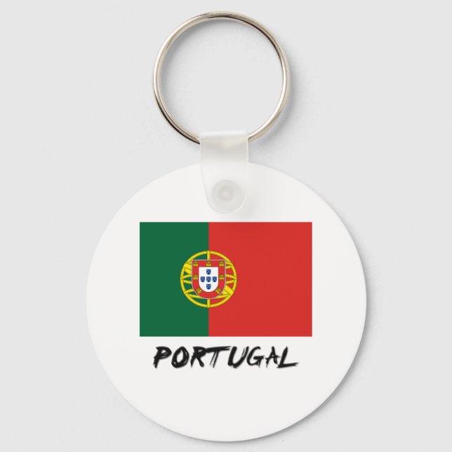 Porte-clés Drapeau Portugal (Recto)