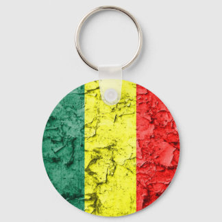 Porte-clés Drapeau rasta vintage