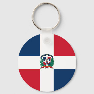 Porte-clés Drapeau République Dominicaine DO