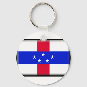 Porte-clés Drapeau Saba