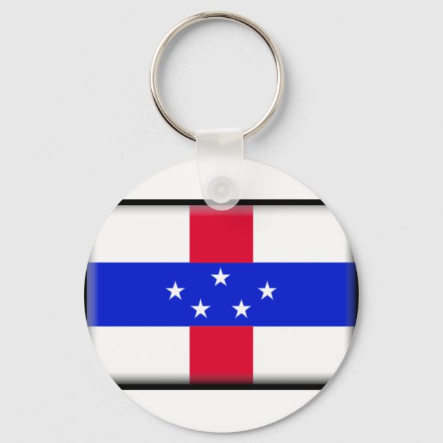 Porte-clés Drapeau Saba (Recto)