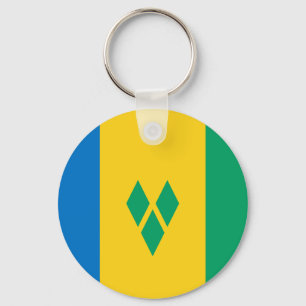 Porte-clés Drapeau Saint-Vincent-et-les Grenadines