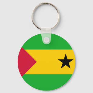 Porte-clés Drapeau Sao Tomé-et-Principe