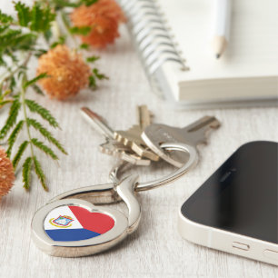 Porte-clés Drapeau Sint Maarten