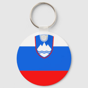 Porte-clés drapeau slovenia