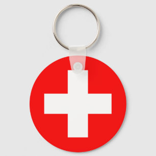 Porte-clés Drapeau Suisse