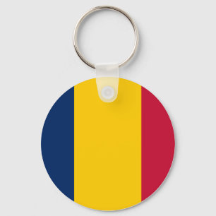 Porte-clés Drapeau Tchad
