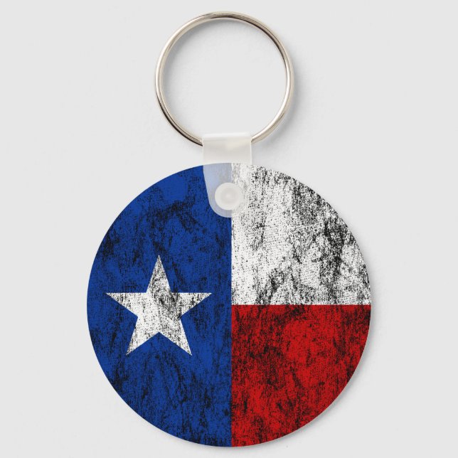 Porte-clés drapeau texas (Recto)