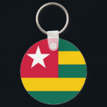 Porte-clés Drapeau Togo<br><div class="desc">Produits World Flag personnalisables - N'hésitez pas à ajouter votre propre texte.</div>