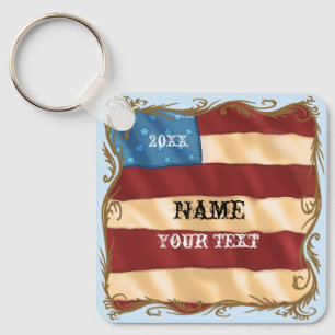 Porte-clés Drapeau Tourbillon