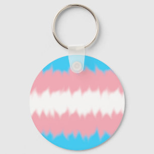 Porte-clés Drapeau Trans