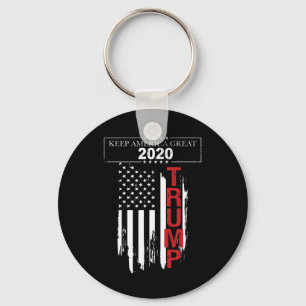 Porte-clés Drapeau Trump