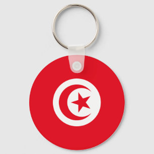 Porte-clés Drapeau tunisien