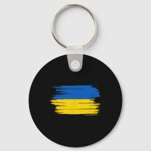 Porte-clés Drapeau Ukraine Drapeau National Kiev Ukrainien Ky