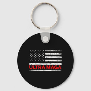 Porte-clés Drapeau Ultra Maga United State