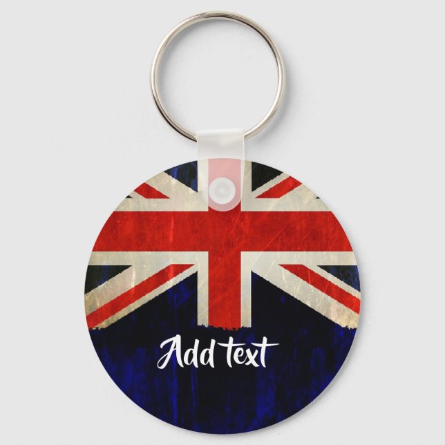 Porte-clés Drapeau Union Jack (Recto)