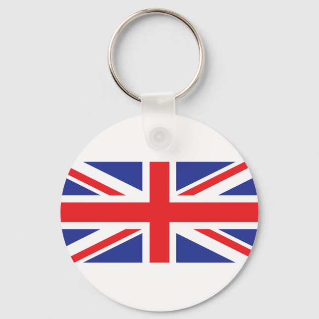 Porte-clés Drapeau Union Jack UK (Recto)