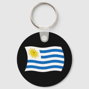 Porte-clés Drapeau Uruguayen