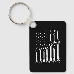 Porte-clés Drapeau Usa Machanches Américain Pour Femmes Homme