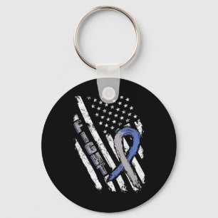 Porte-clés Drapeau Usa Sensibilisation au diabète de type 1 S