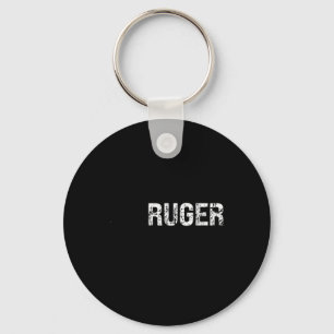 Porte-clés Drapeau vintage américain Retro Ruger Usa Family M