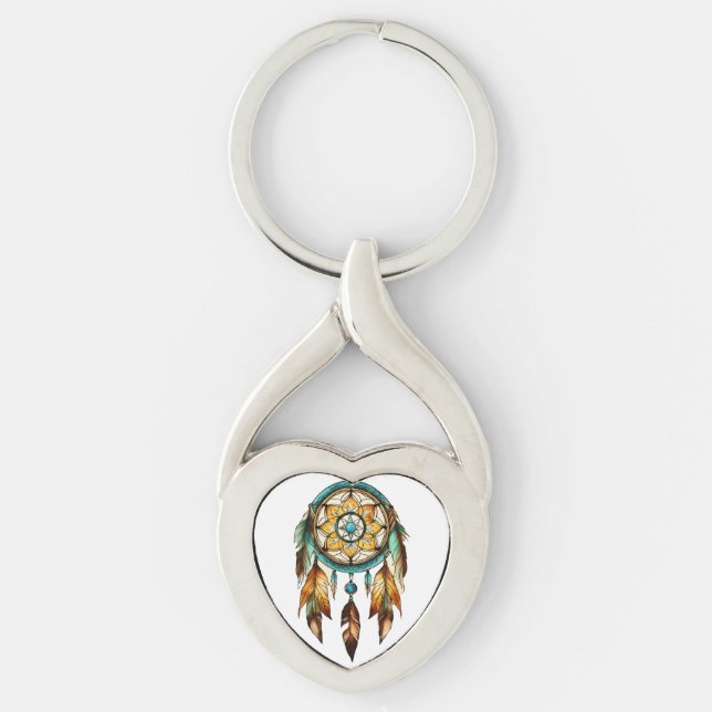 Porte-clés Dream Catcher Heart Keychain (Devant)