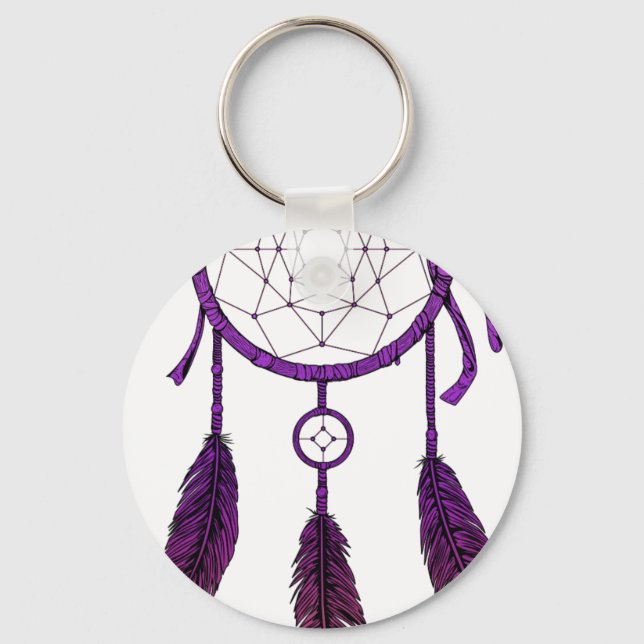 Porte-clés Dream Catcher Purple (Recto)
