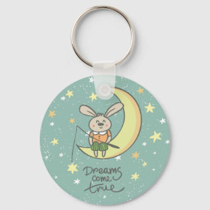 Porte-clés Dreams Come True Bunny on the Moon