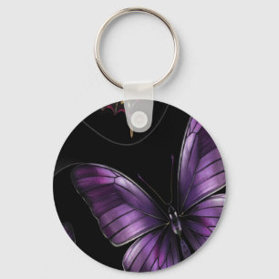 Porte-clés Dreamy Butterfly Motif