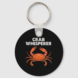 Porte-clés Dresseur de Crabe Cool Art Pour Hommes Femmes Pêch