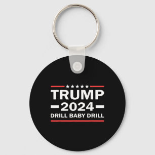 Porte-clés Drill pour bébés Donald Trump 2024 Reprendre l'Amé