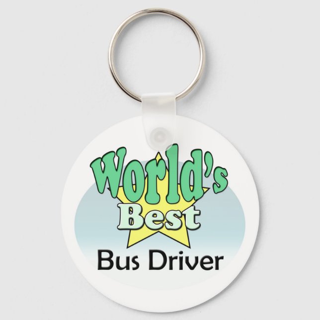 Porte-clés Driver du Meilleur Bus (Recto)