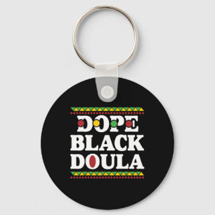 Porte-clés Drogue Black Doula Afrique Amérique Histoire Emplo