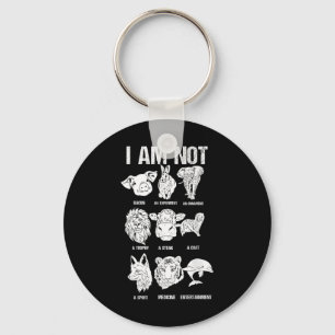 Porte-clés Droits des animaux Protection des animaux Go Vegan