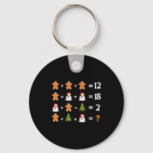 Porte-clés Drôle 6 7 Mème Noël Ordre Des Opérations Mathémati