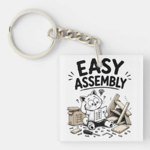Porte-clés drôle à assembler facilement – Humour f