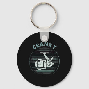 Porte-clés Drôle Aiguille De Pêche Pour Hommes Cranky