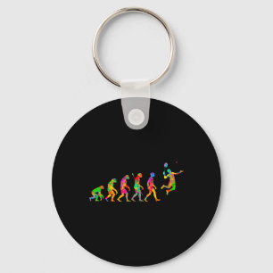 Porte-clés Drôle Badminton Coloré Pour Hommes Femmes Ball Spo
