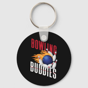 Porte-clés Drôle Bowling Besties Amis Bowling Buddies