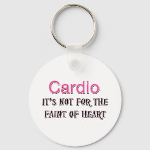 Porte-clés Drôle Cardio Dit