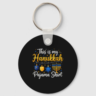 Porte-clés Drôle C'est Mon Pajamakah De Hanukkah Pyjama Chanu