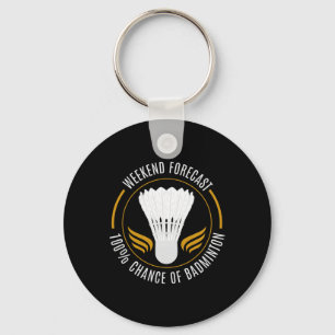 Porte-clés Drôle Chemise Dminton Hommes Femme Dminton Joueur
