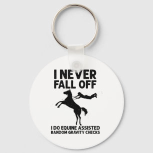 Porte-clés Drôle Cheval Designs Pour Hommes Femmes Équitation