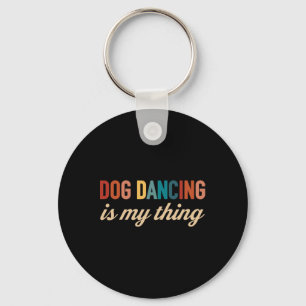 Porte-clés Drôle Chien Dansant Pour Chien Maman Ou Chien Papa
