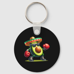 Porte-clés Drôle d'amateur de boxe d'avocat du Cinco De Mayo