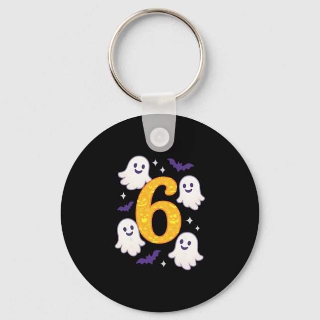 Porte-clés Drôle de 67 mème d'Halloween Six Sept Costume d'Ha (Recto)