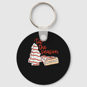 Porte-clés Drôle de conception de l'arbre de Noël de la saiso