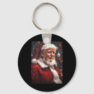 Porte-clés Drôle de Donald Trump Père Noël Noël Papa est à la