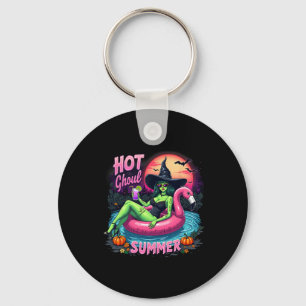 Porte-clés Drôle de Goule Chaud Été Summerween Vibes Squelett