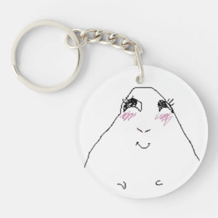 Porte-clés drôle de hamster mignon